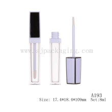 Quadratische Lipgloss Flasche Gelenk Farbe Injektion Kunststoff Lipgloss Flasche